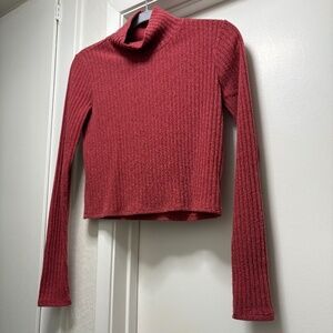 Aritzia Wilfred Free cropped mock neck sweater - size XS